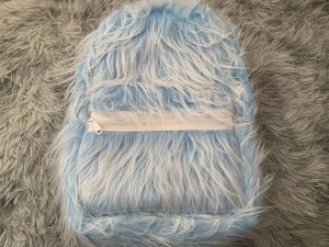 Sac à Dos Fourrure Coloré Éclatant