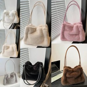 Sac Fourrure Mink Charme Soyeux