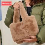 Sac Fourrure Velours Aérien Rêveuse