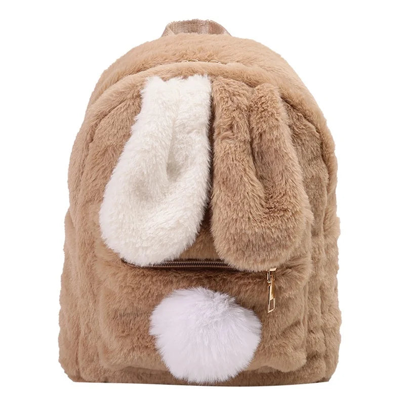 Sac à Dos Fourrure Lapin Rêve Doux – Image 21