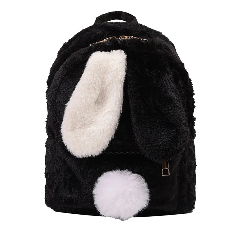 Sac à Dos Fourrure Lapin Rêve Doux – Image 23
