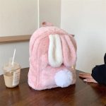 Sac à Dos Fourrure Lapin Rêve Doux