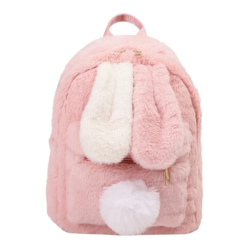 Sac à Dos Fourrure Lapin Rêve Doux – Image 22